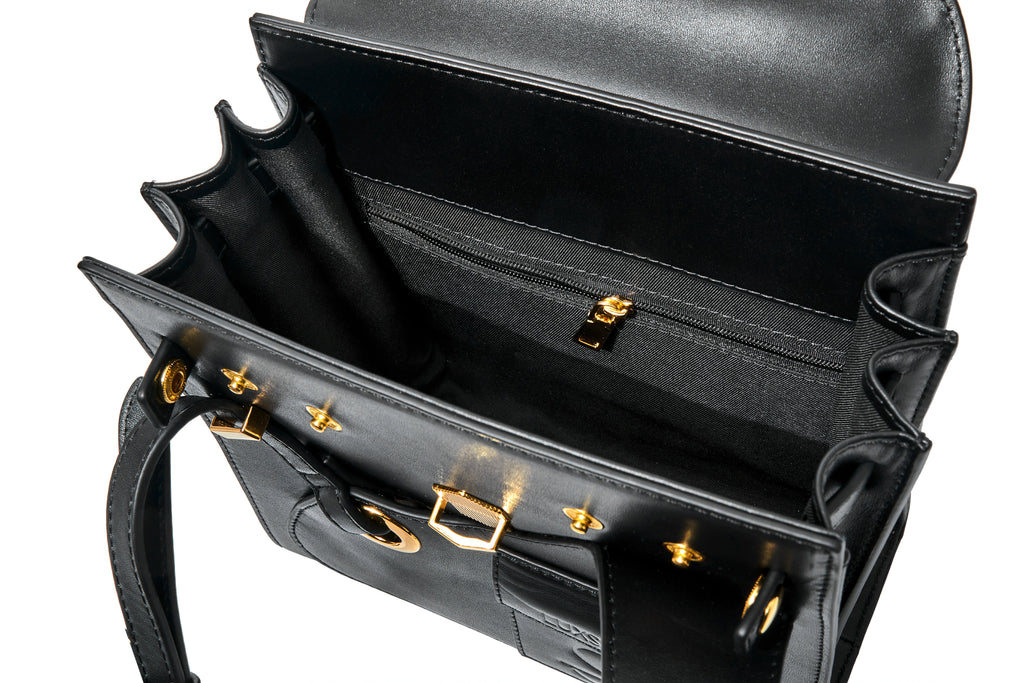 Obsidian Luxshara Mid Tote