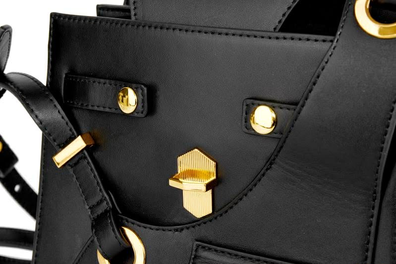 Obsidian Luxshara Mid Tote