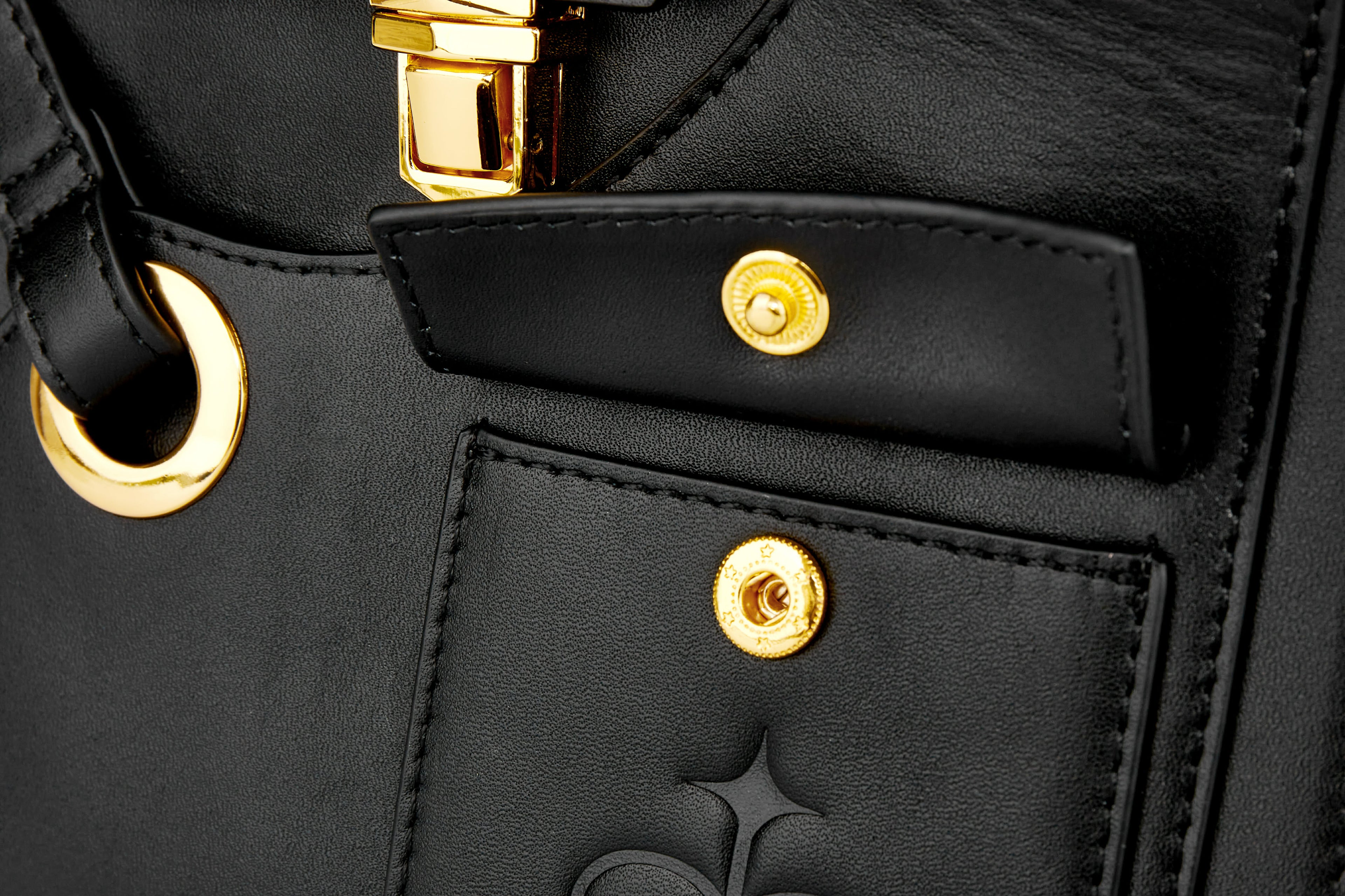 Obsidian Luxshara Mid Tote